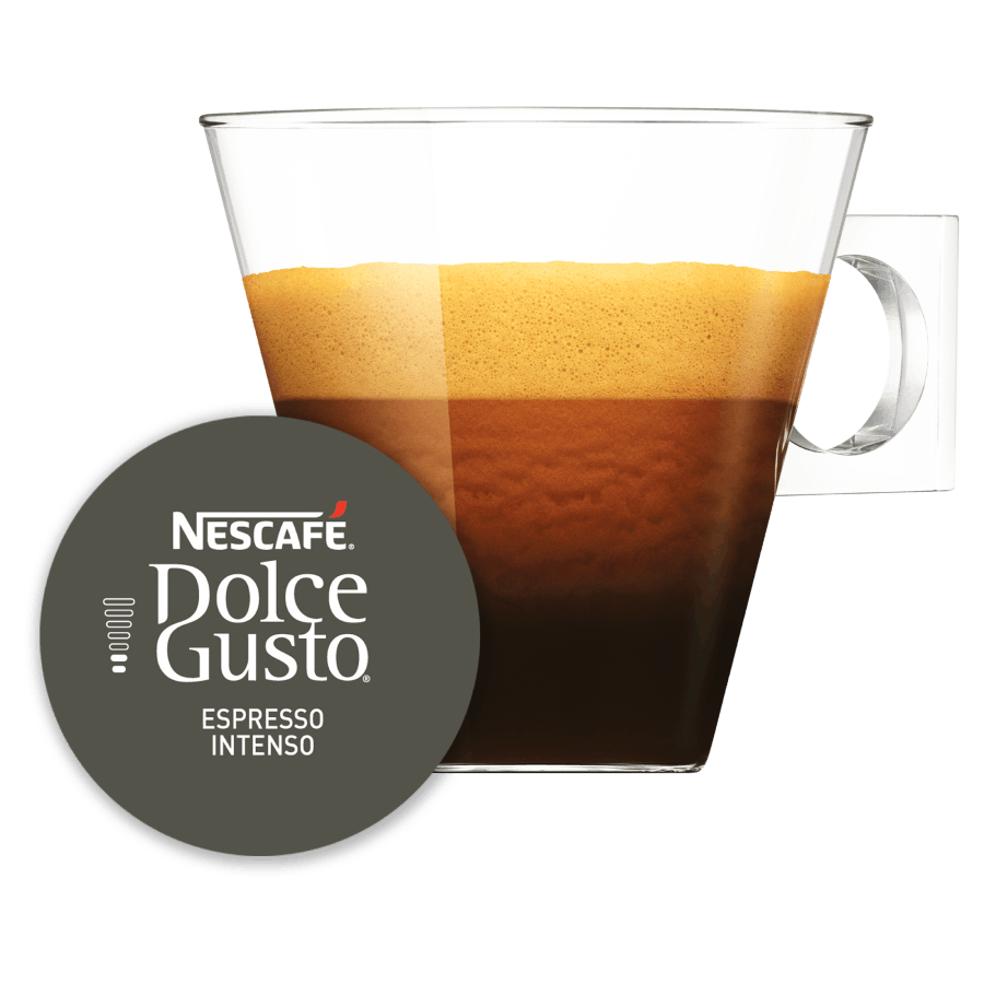 Espresso Intenso – 18 kapslí NESCAFÉ® Dolce Gusto® kapsle a šálek