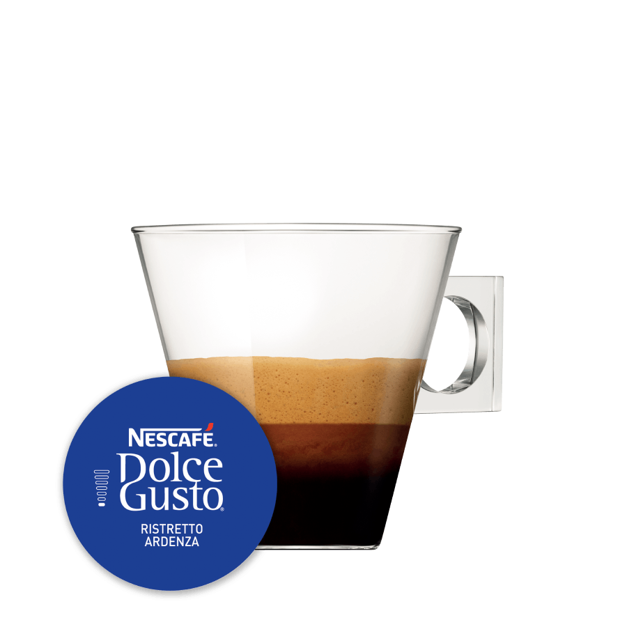 Ristretto Ardenza NESCAFÉ® Dolce Gusto® kapsle a šálek