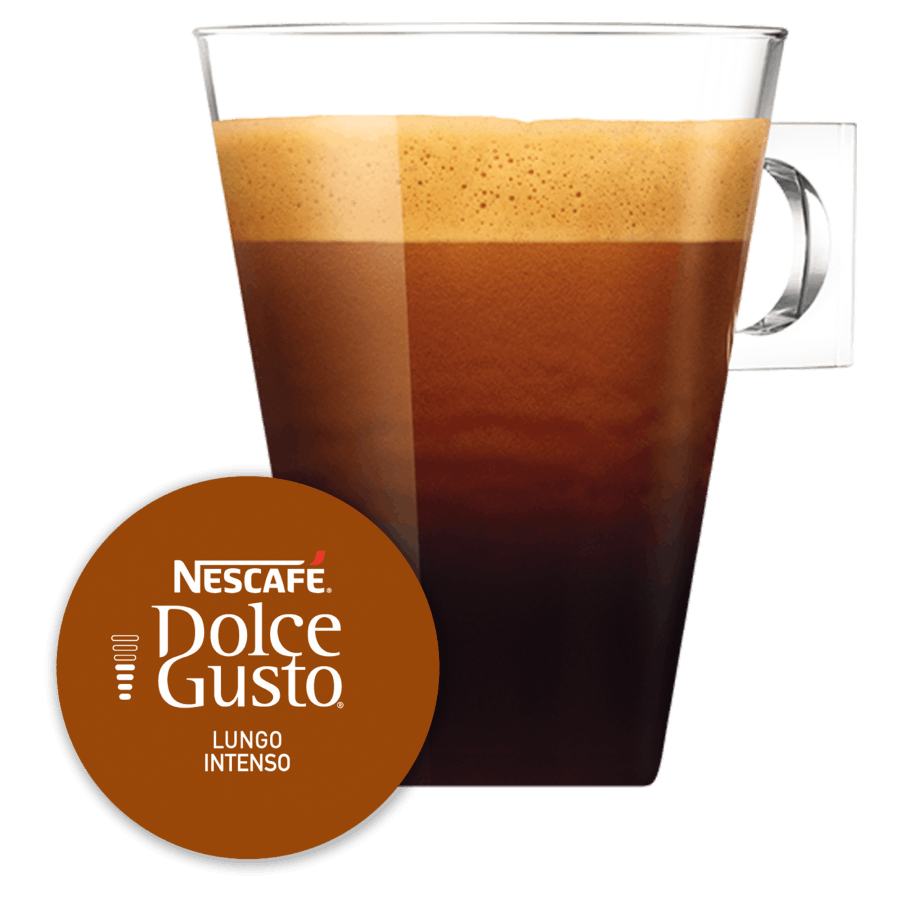 Lungo Intenso NESCAFÉ® Dolce Gusto® kapsle a šálek