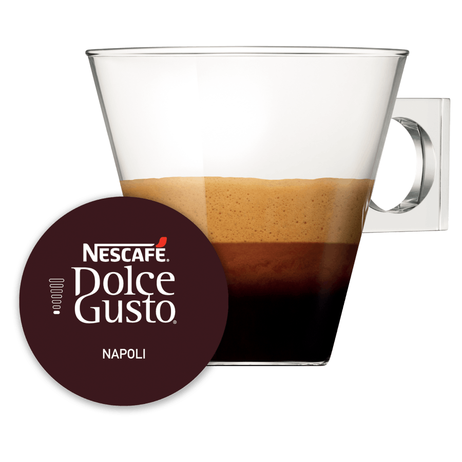 ESPRESSO NAPOLI NESCAFÉ® Dolce Gusto® kapsle a šálek