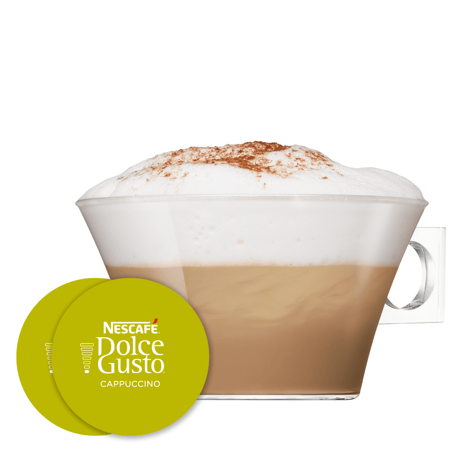 CAPPUCCINO NESCAFÉ® Dolce Gusto® kapsle a šálek