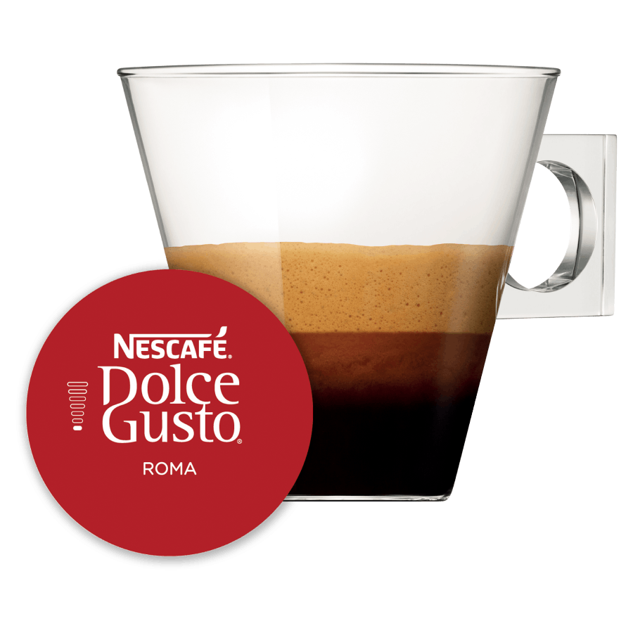 Espresso Roma NESCAFÉ® Dolce Gusto® kapsle a šálek